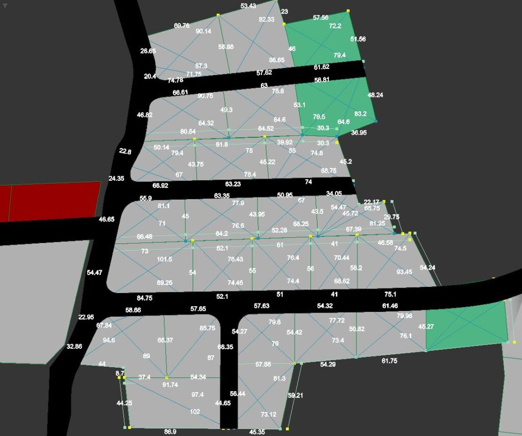 Urban-1 plot dimensions